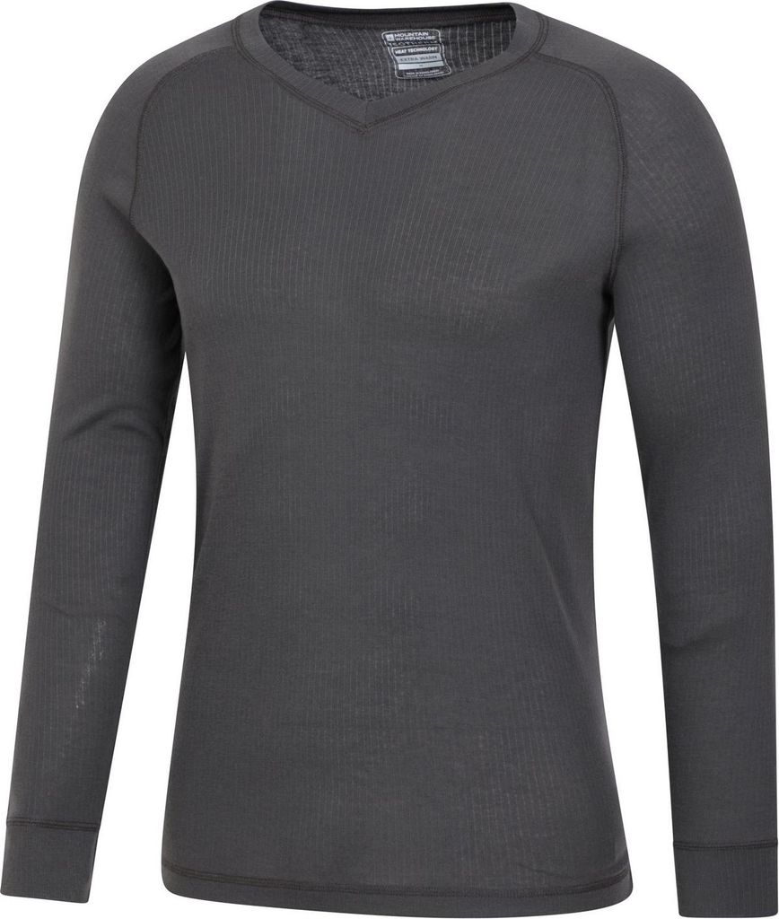 Mountain Warehouse - "Talus" Thermo-Top V-Ausschnitt für Herren MW1864 (XS) (Grau)