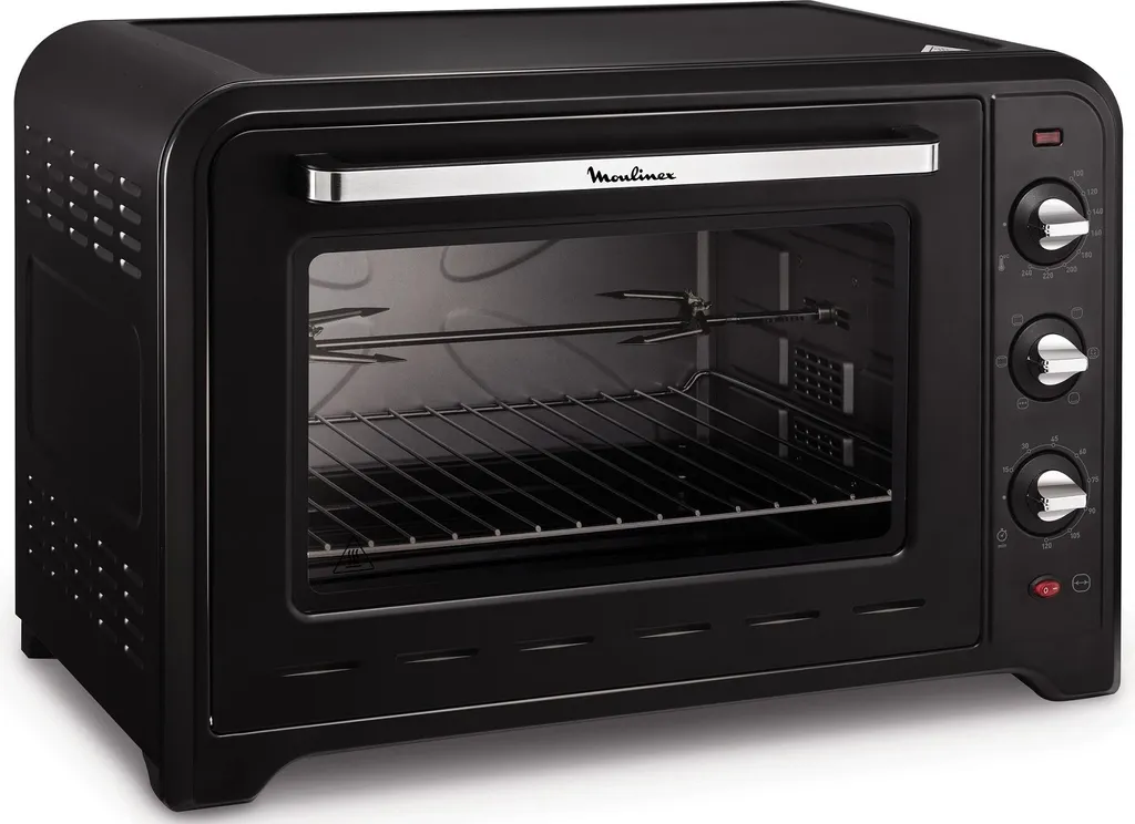 Four Optimo Moulinex 60L Mécanique - 2200W Noir - 7 Programmes - Chaleur - 2