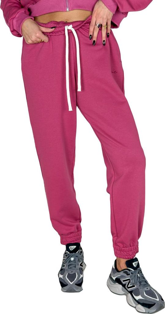 XANT, Jogginghose Damen, Sporthose Lang, Stoffhose, Trainingshose, Rosa, XS/S