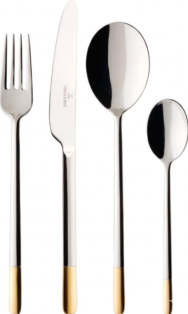 Villeroy & Boch Ella, set di posate parzialmente placcate Immagine del prodotto 