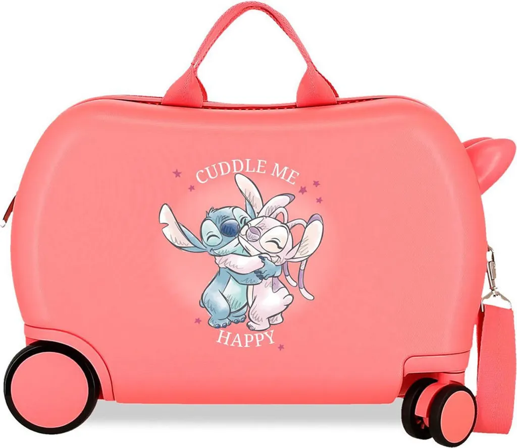 Valigia Bambini Disney Stitch Rosa Antico Joumma Bags - Trolley ABS