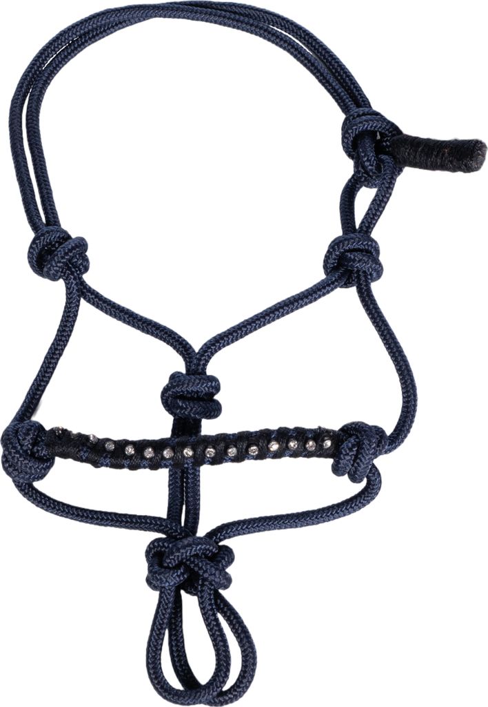 HKM Kids Licol à noeud Hobby Horsing bleu foncé Image du produit 
