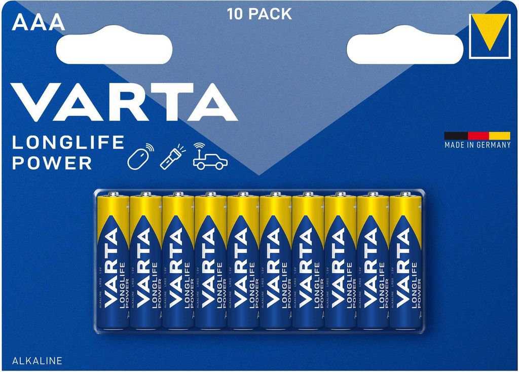 Varta High Energy AAA - 10 / Packung Produktbild 