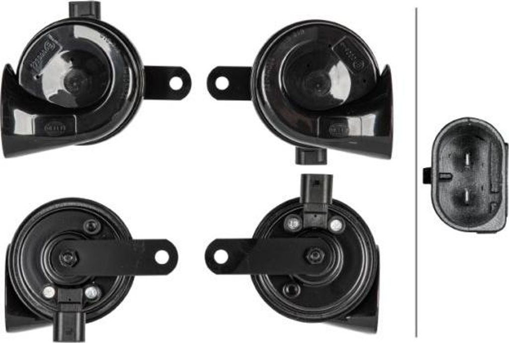 HELLA 3FH 012 010-041 Hupe OE kompatibel mit 1er E81, 1er E87, 1er F20, 1er F21, 1er F40, 1er E88, 1er E82, 2er F45, 2er F23, 2er F22, 2er F44, 2e...