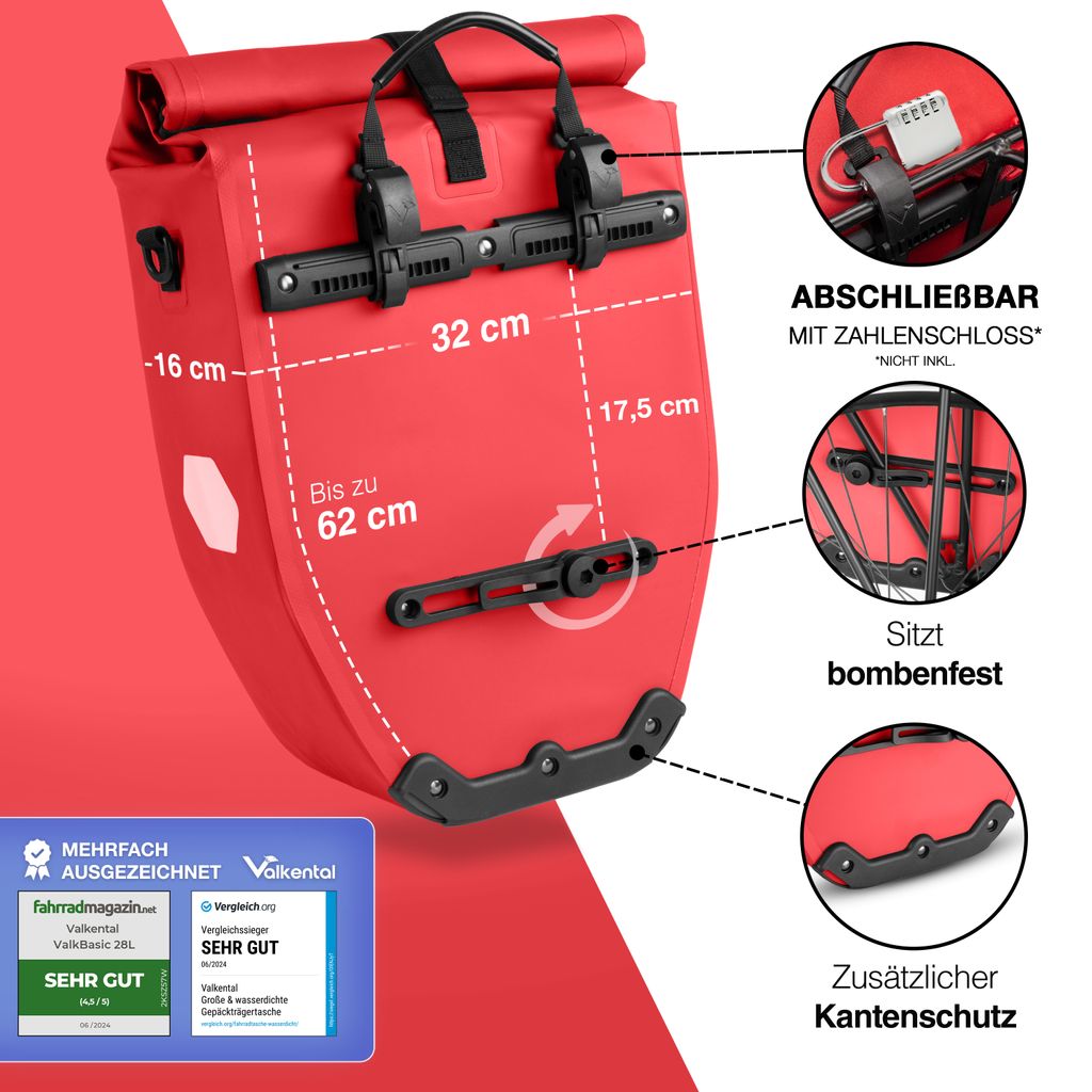 Valkental® ValkBasic Große & wasserdichte Produktbild 2