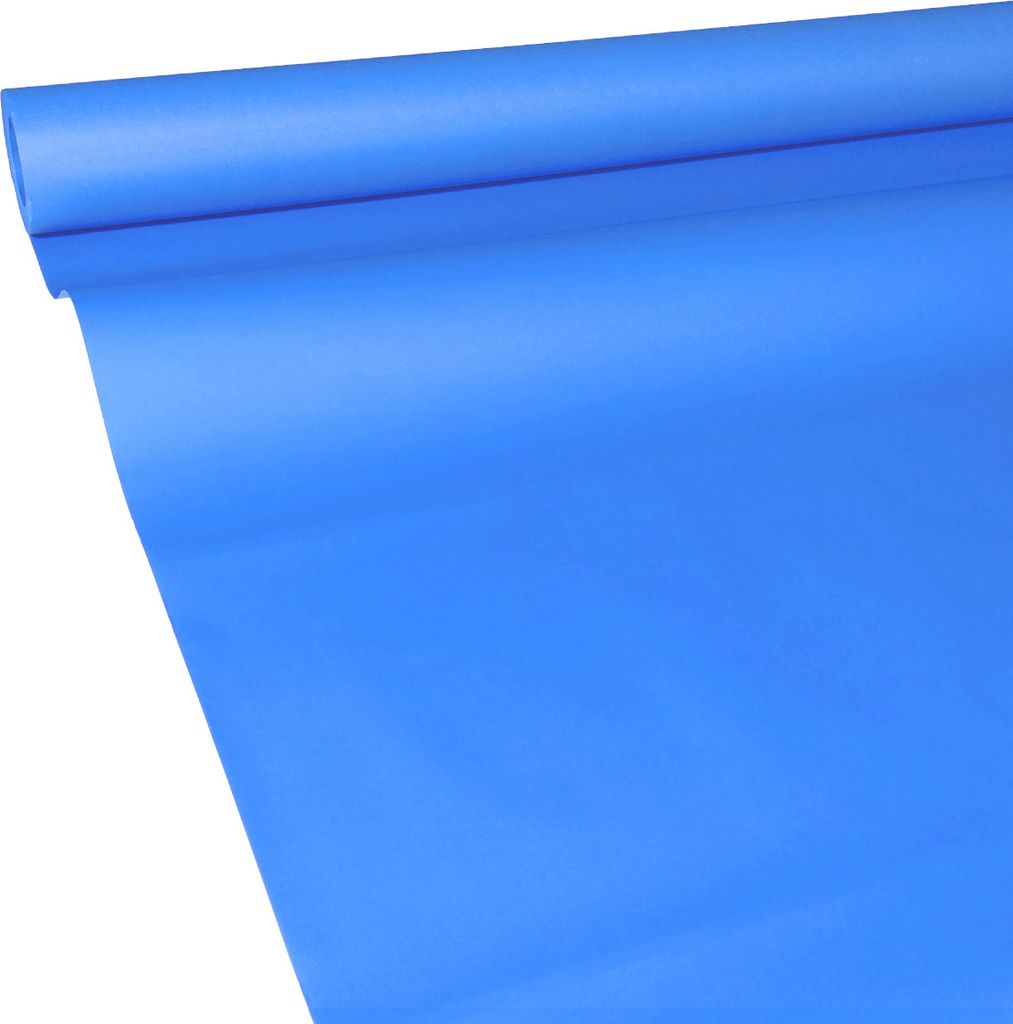 50m x 1,00m JUNOPAX Papiertischdecke blau