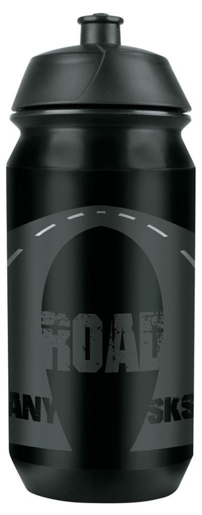 DRINKFLES "ROAD" ZWART, 500 ml, zwart Productafbeelding 
