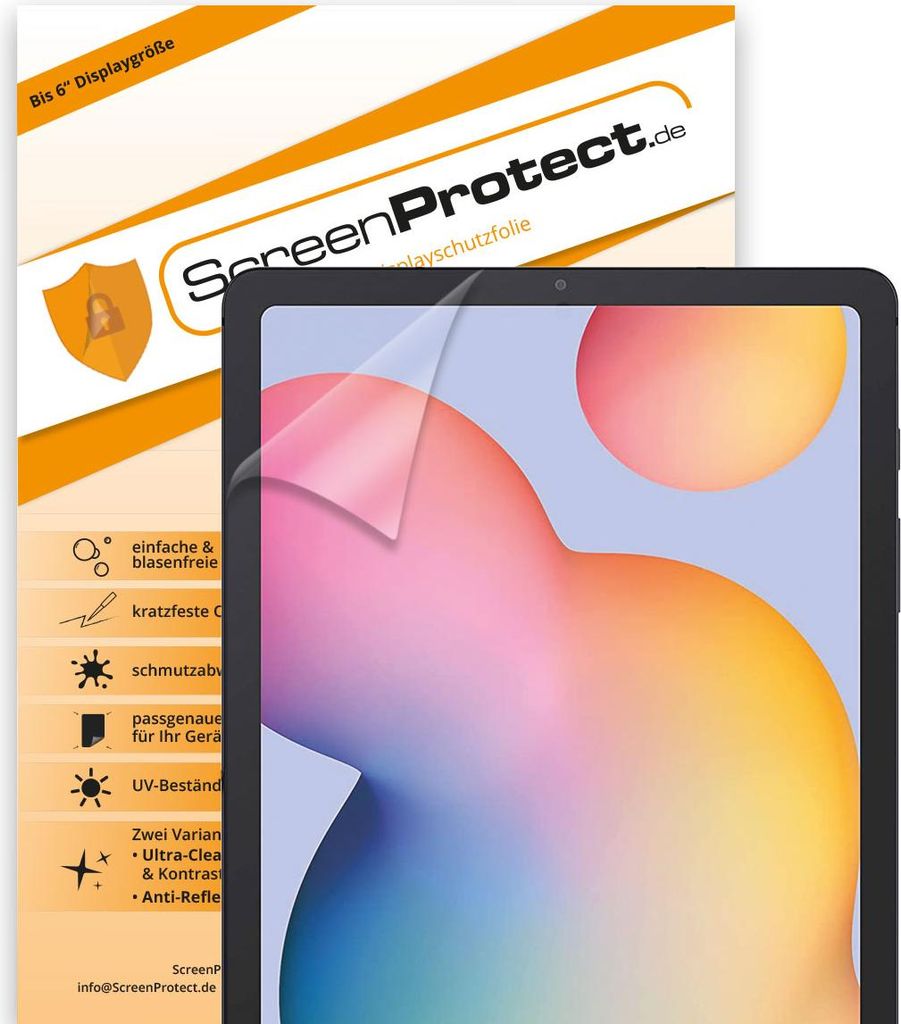 ScreenProtect Displayschutzfolie UltraClear für Samsung Galaxy Tab S6 10.4''