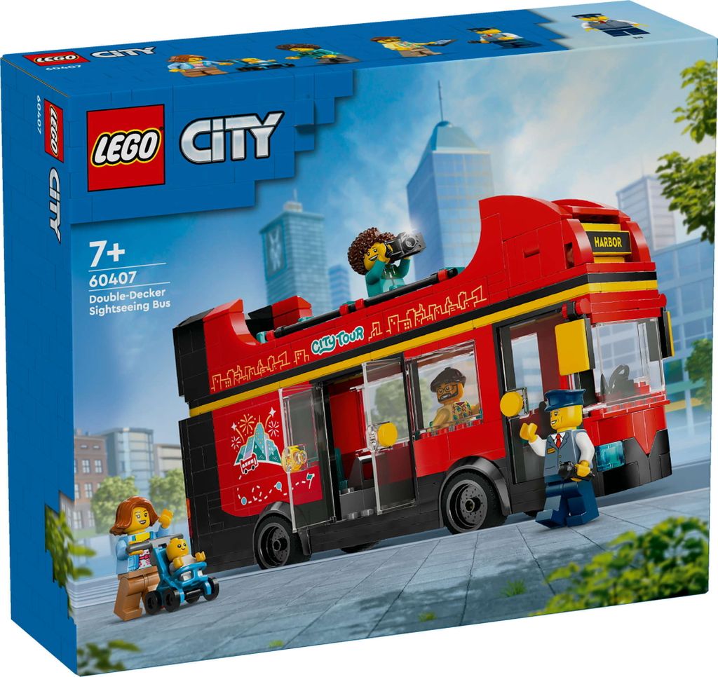 LEGO City Červený dvojposchodový vyhliadkový autobus, Obrázok produktu 