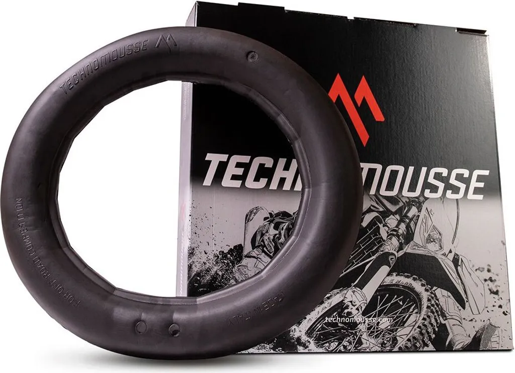 Mousse Enduro Front Technomousse Anti-Crevaison Argent 90/90 x 21 - 4