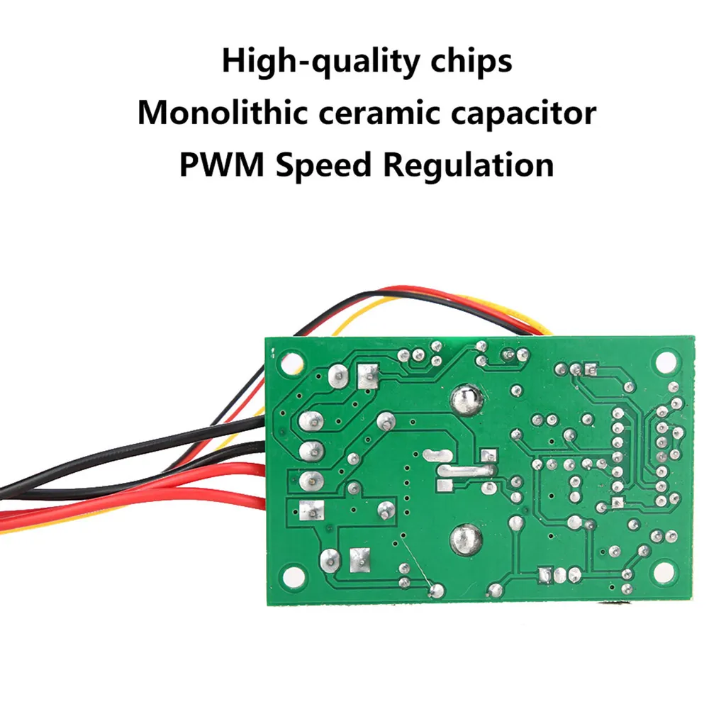 Modulo Regolatore Giri Motore DC PWM 20A - Controllo Coppia Elevata - 6