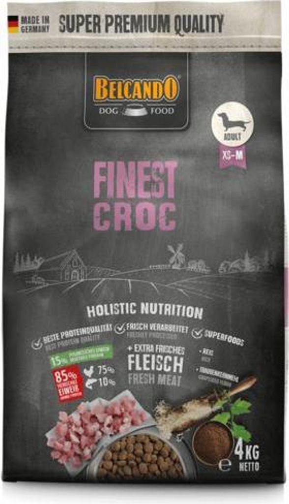 Belcando Finest Croc cibo secco per cani 4 kg Immagine del prodotto 