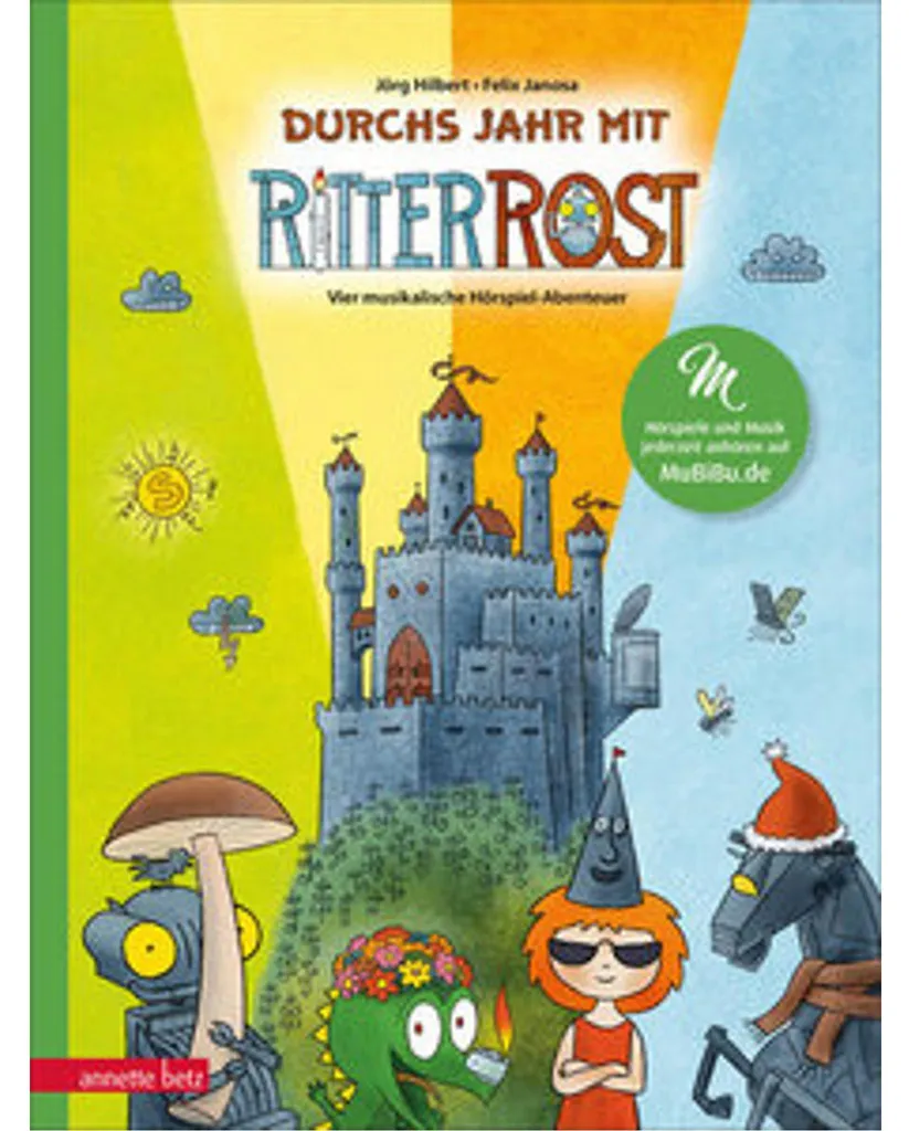 Livre audio et manuel de bricolage Ritter Rost pour enfants dès 4 ans
