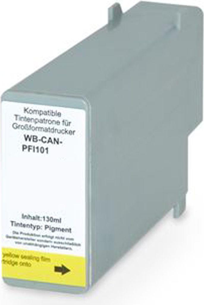 Kompatibel Druckerpatrone für Canon PFI-101Y XL Gelb von ABC
