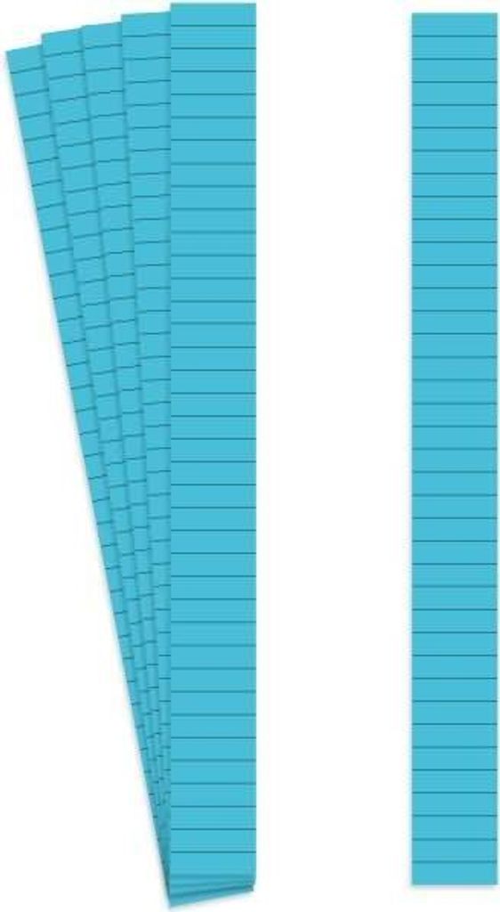 Markierungsstreifen 8mm B300xH32mm VE=10 Stück blau