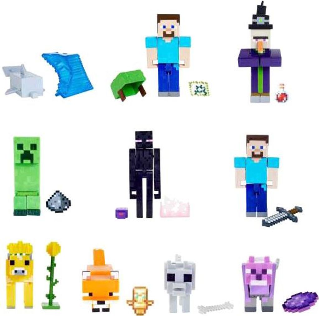 Minecraft Craft-A-Block Figuren aus dem Sortiment, Produktbild 