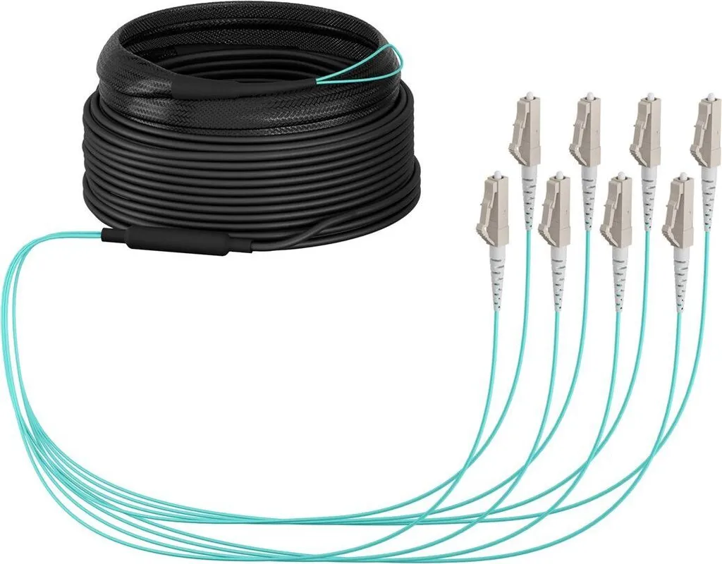 Câble Liaison Inter-Bâtiment Fibre 8G OM3 40m LC-LC pour Data Center