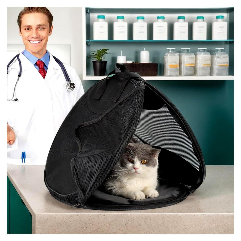 Transporttasche - wasserdichte Mesh-Aufbewahrung für Tiere - Katzen-Transport-Reisetasche | Für Pendeln, Camping, Picknick, Kurztrips, Reisen, Wa...