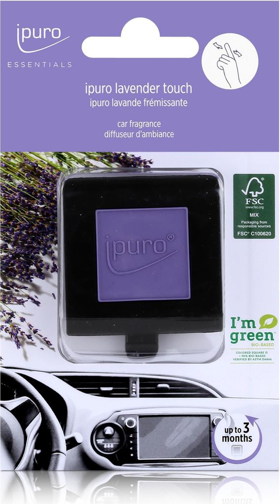 Ipuro Essentials Car Line Parfum de voiture lavender touch Image du produit 