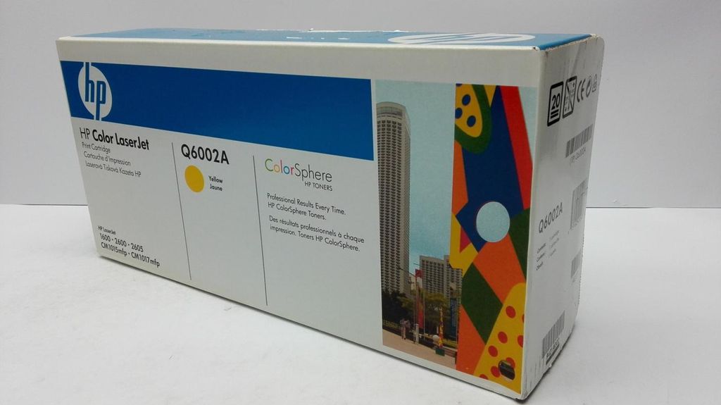 Original Toner für hp Color LaserJet 2600/2600N gelb Produktbild 