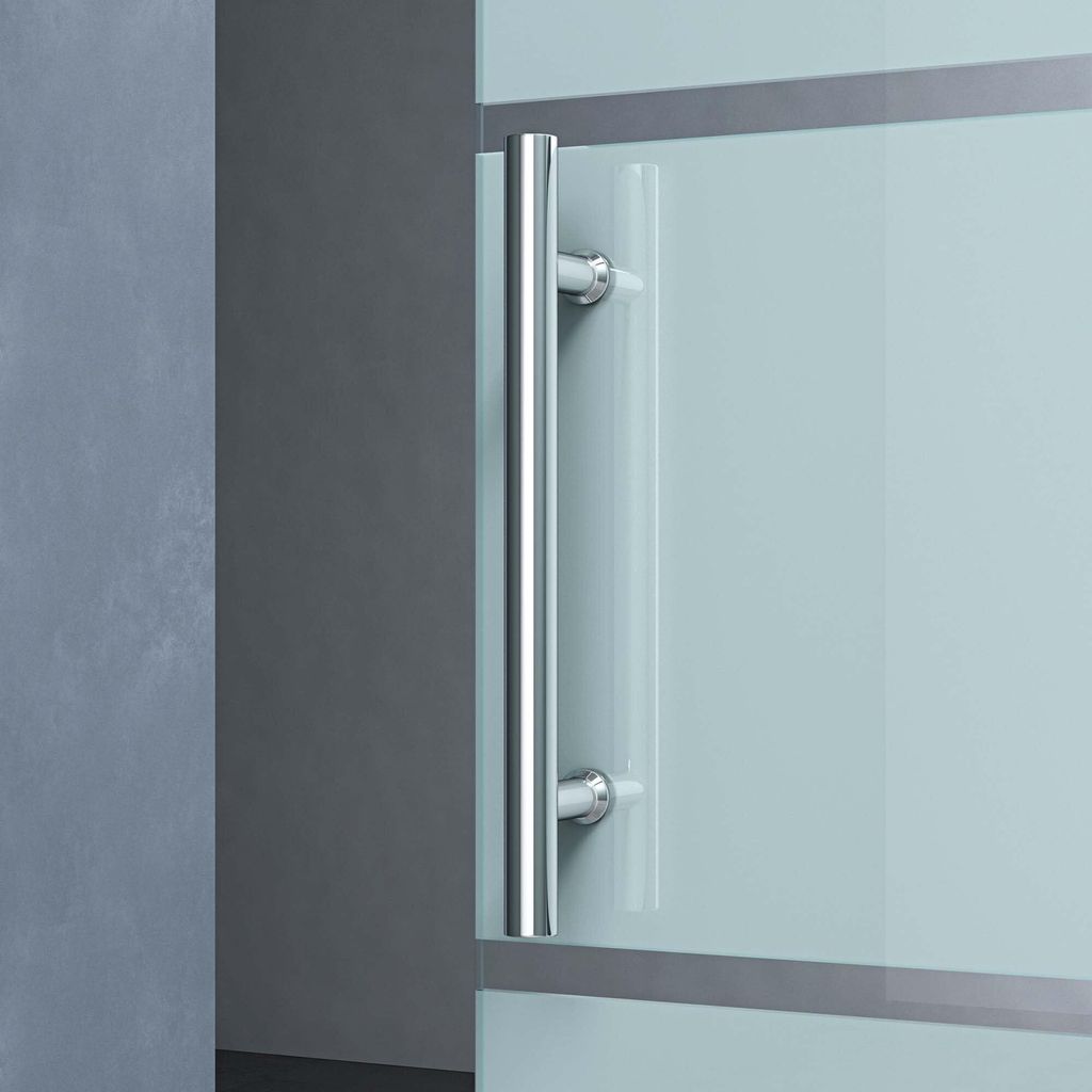 Mai & Mai Glasschiebetür komplettset Amalfi in 5-Milchglas Produktbild 4