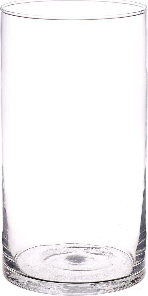 INNA-Glas Zylinder Windlicht Sanya AIR aus Glas, klar, 29cm, Ø15,5cm - Kerzen Glas/Glasvase