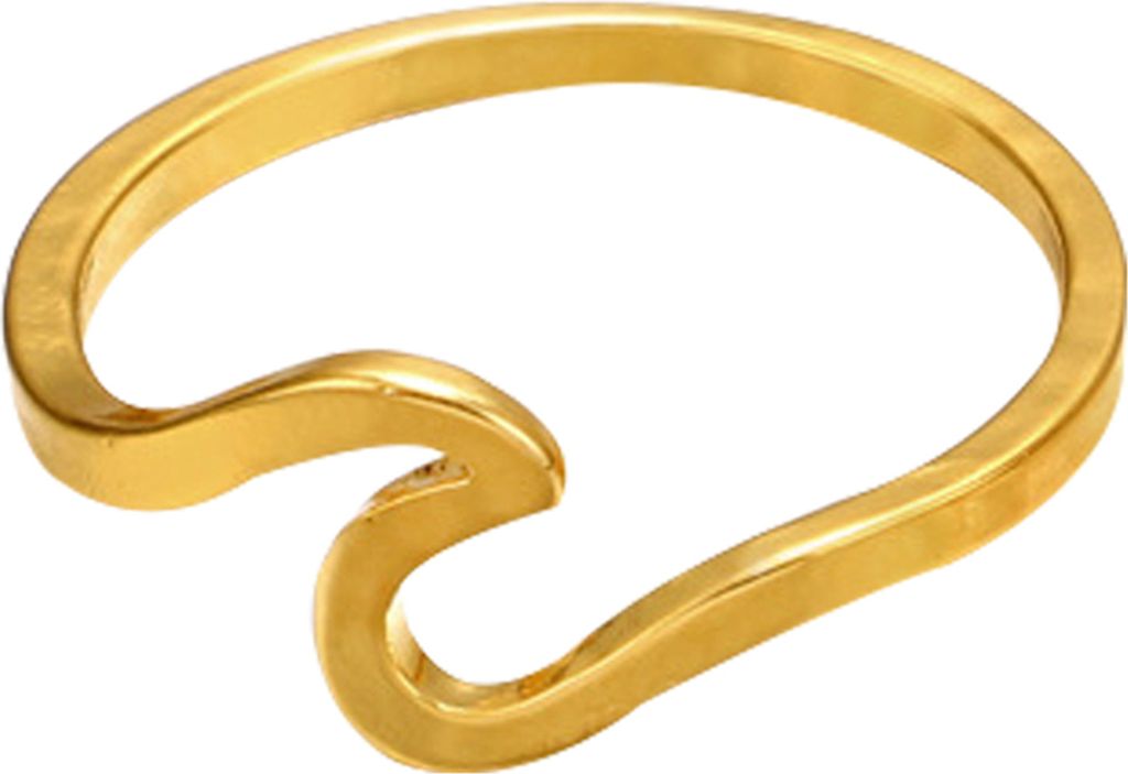 Männer Frauen Mode Dünne Welle Ring Strand Meer Surfer Insel Schmuck Party Tragen