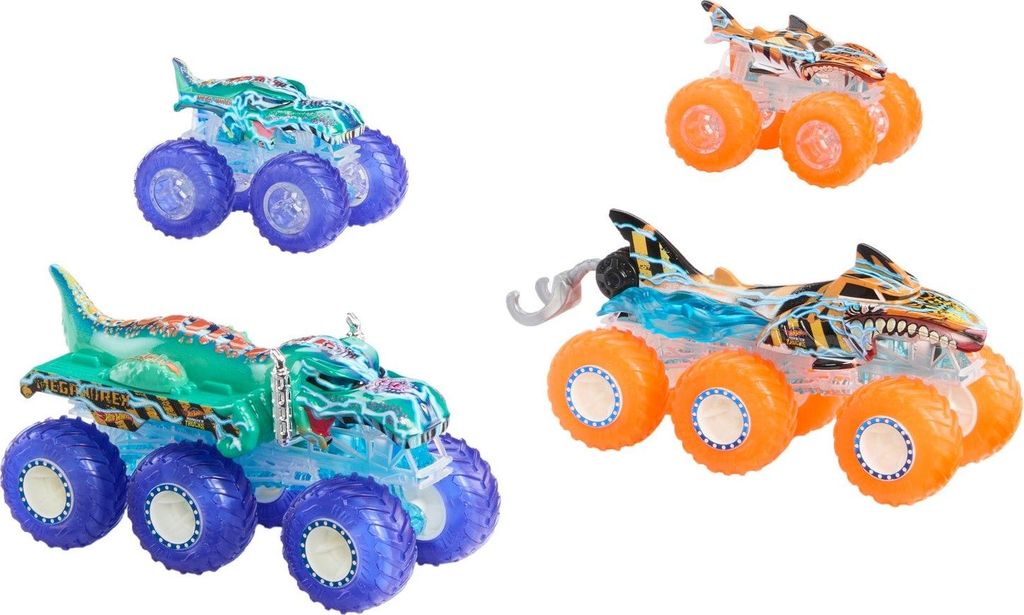 Hot Wheels Monster Trucks HYJ29, set met voertuigen, Productafbeelding 