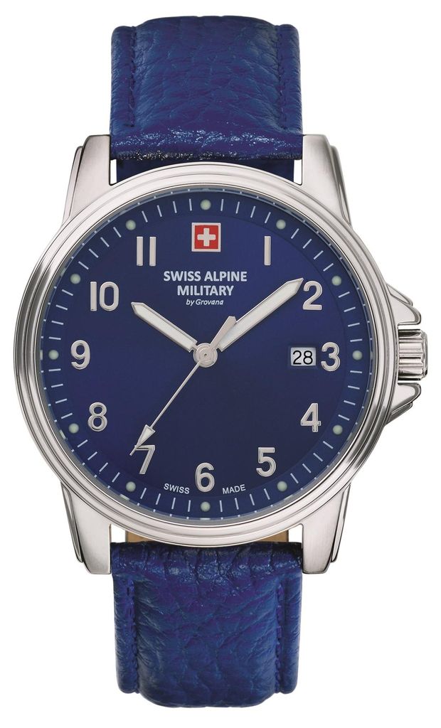 Swiss Alpine Military Herren Uhr Analog Quarz 7011.1535SAM Produktbild 