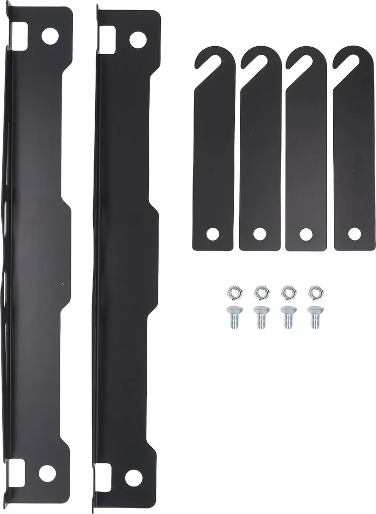Corriger l'Usure des Pneus avec 2 Plaques d'Alignement de Roues Acier