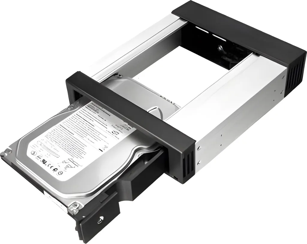 Backplane professionnel SATA 3.5 Icy Box IB-158SSK-B pour PC fixe - 4