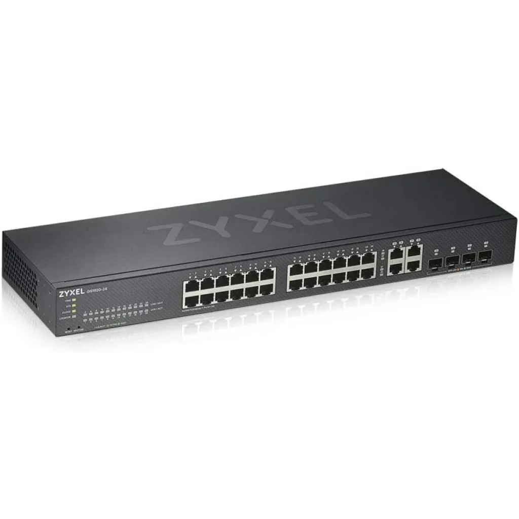 Switch Zyxel GS1920 pour améliorer le débit réseau des petites entreprises