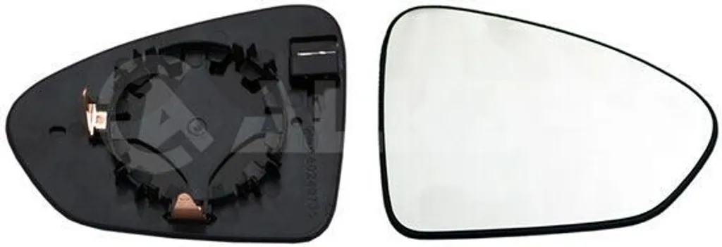 Vitre de rétroviseur droit Alkar 6432497 thermique pour Fiat Tipo OE