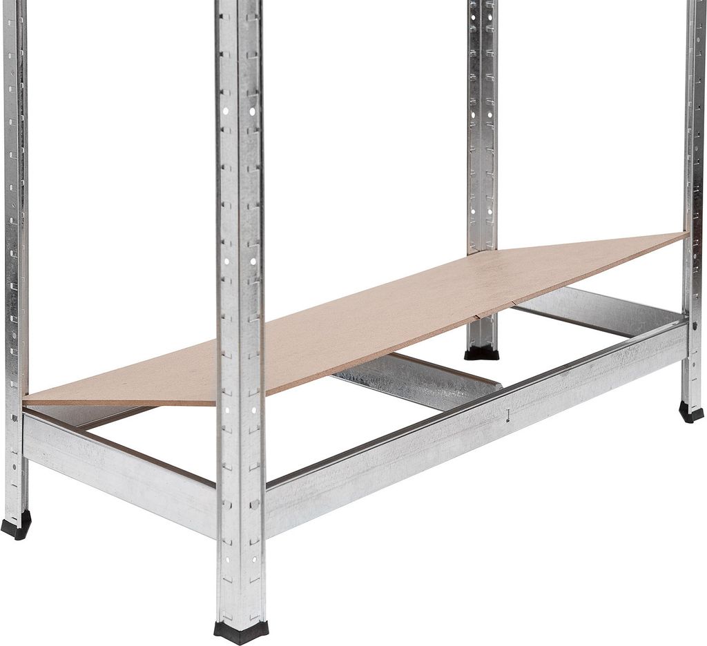 Schwerlastregal 2 x 1600x800x400 (320 KG) Steckregal Produktbild 
