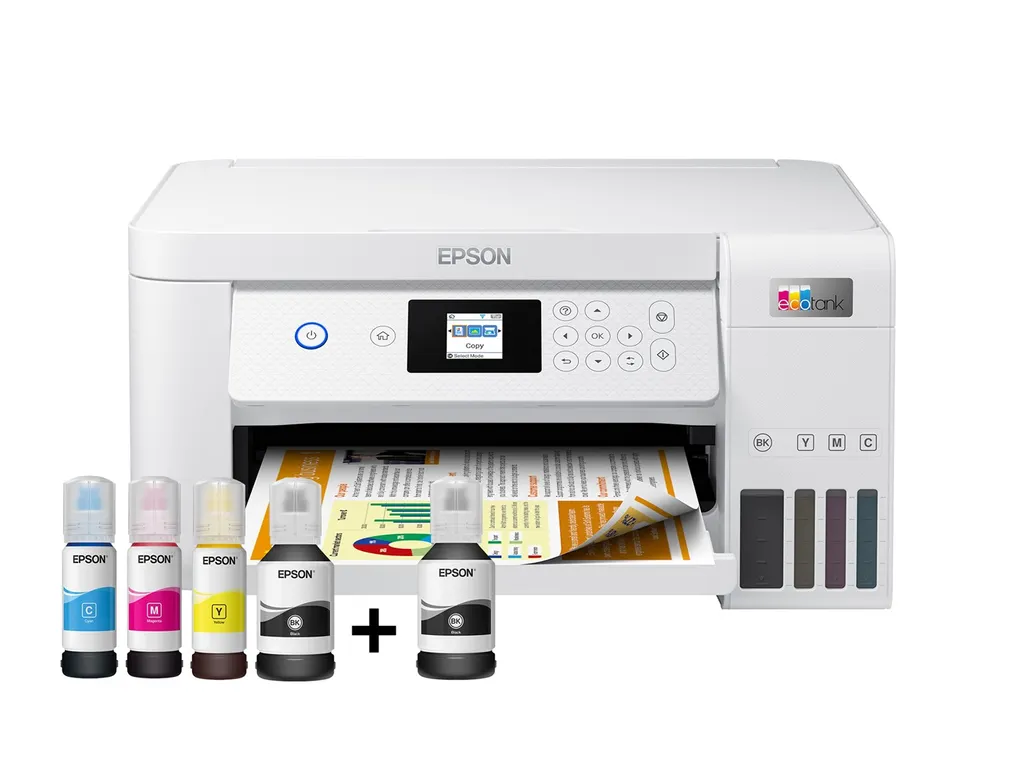 Epson EcoTank L4266 Wi-Fi Haute Résolution 33 ppm Impression Rapide - 12