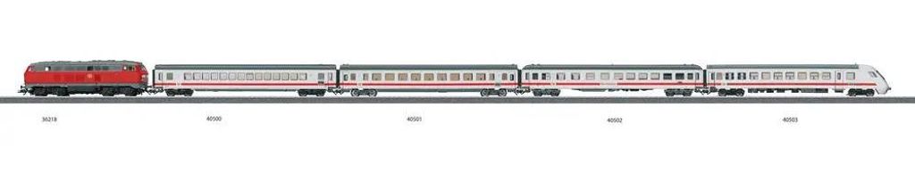 Märklin 40402 – Wagon Régional Double-Étage DBbzf 761 – Échelle HO – 27,3 Cm – Train Modèle