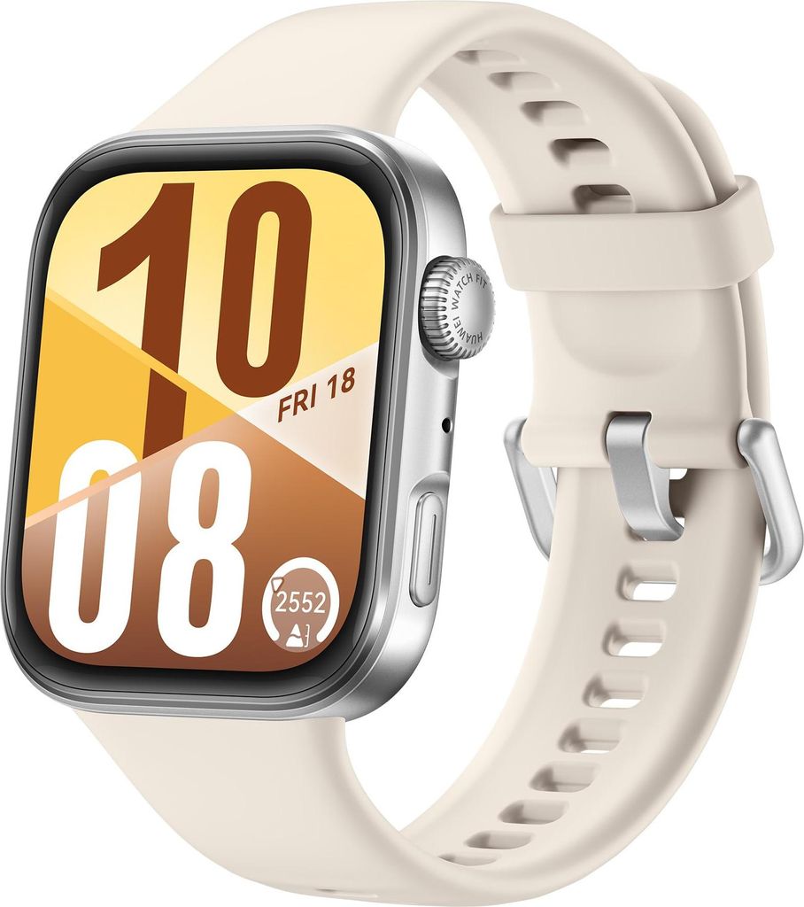 HUAWEI Watch FIT 4 Smartwatch, GPS, Fitness Tracker, Weiß Produktbild 