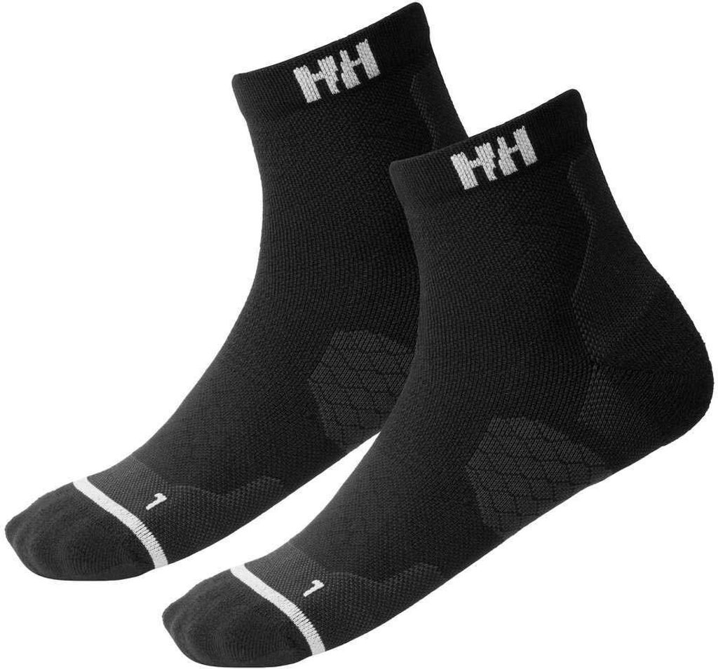 Helly Hansen Trail 2pk Socken Schwarz EU 45-47 Mann Schwarz EU 45-47