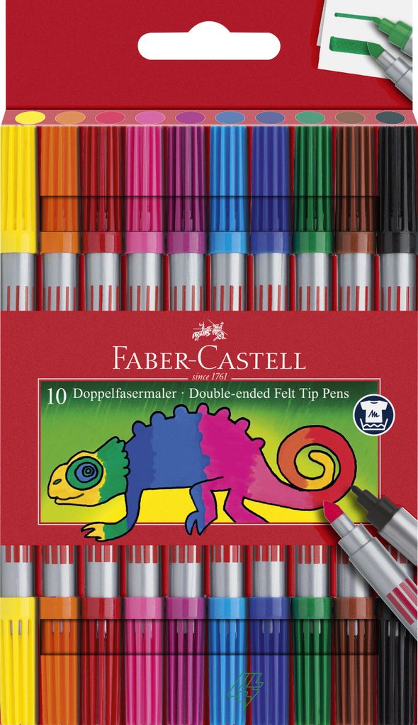 Doppelfasermaler 10er Etui Produktbild 