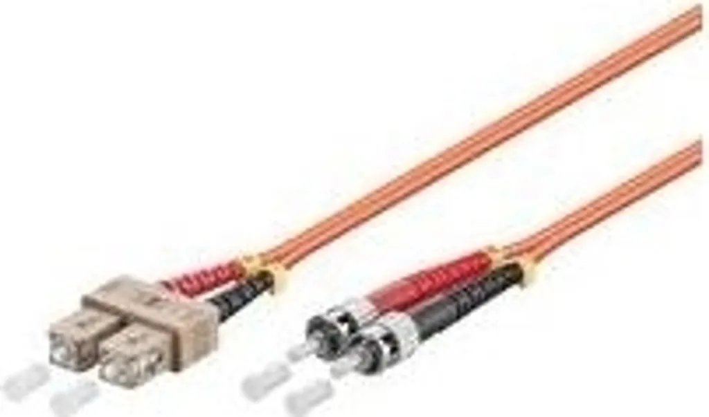 Cavo Fibra Ottica 2m ST/PC-SC/PC LSZH Microconnect - Sicuro per Uffici