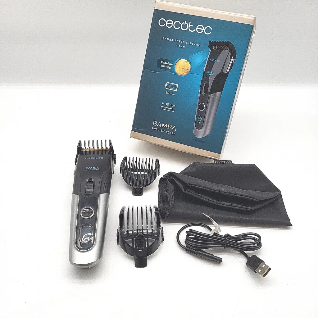 Tondeuse Cheveux Cecotec Bamba PrecisionCare Titan pour Coupes Dégradées