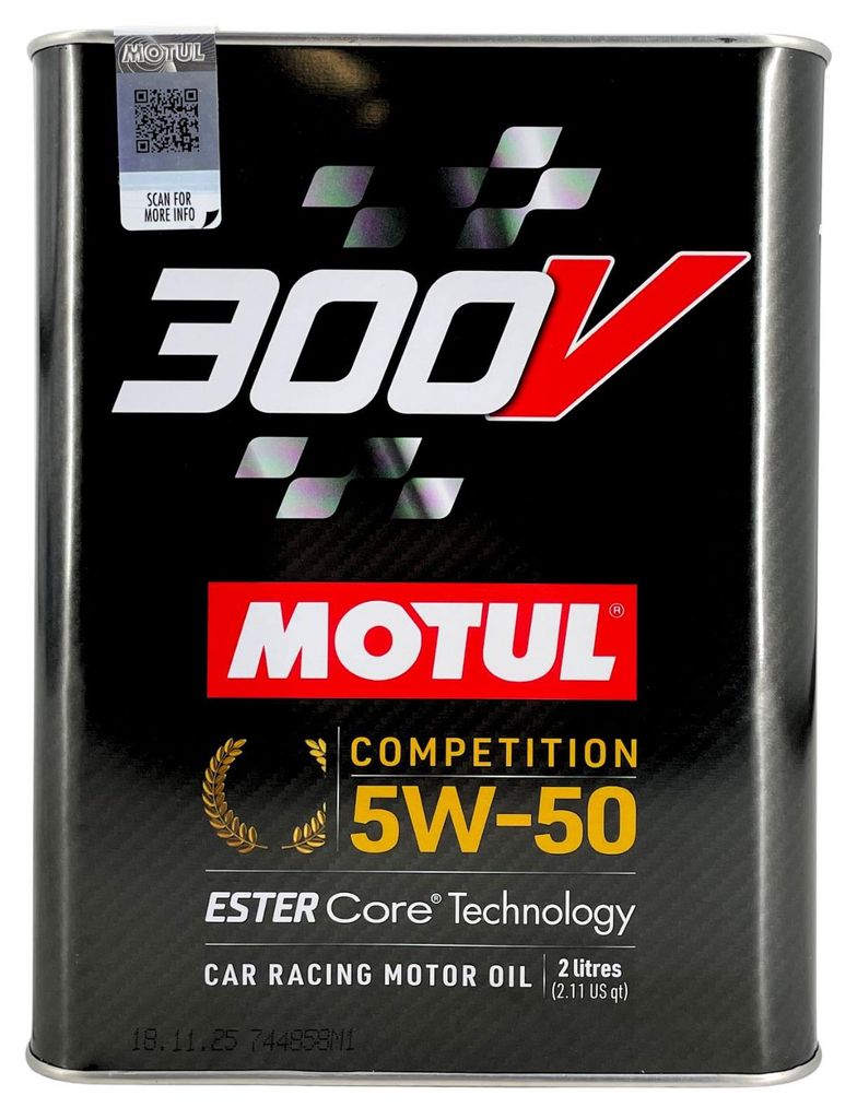 Motul 300V Competition 5W-50 2 Liter (110859) Produktbild 