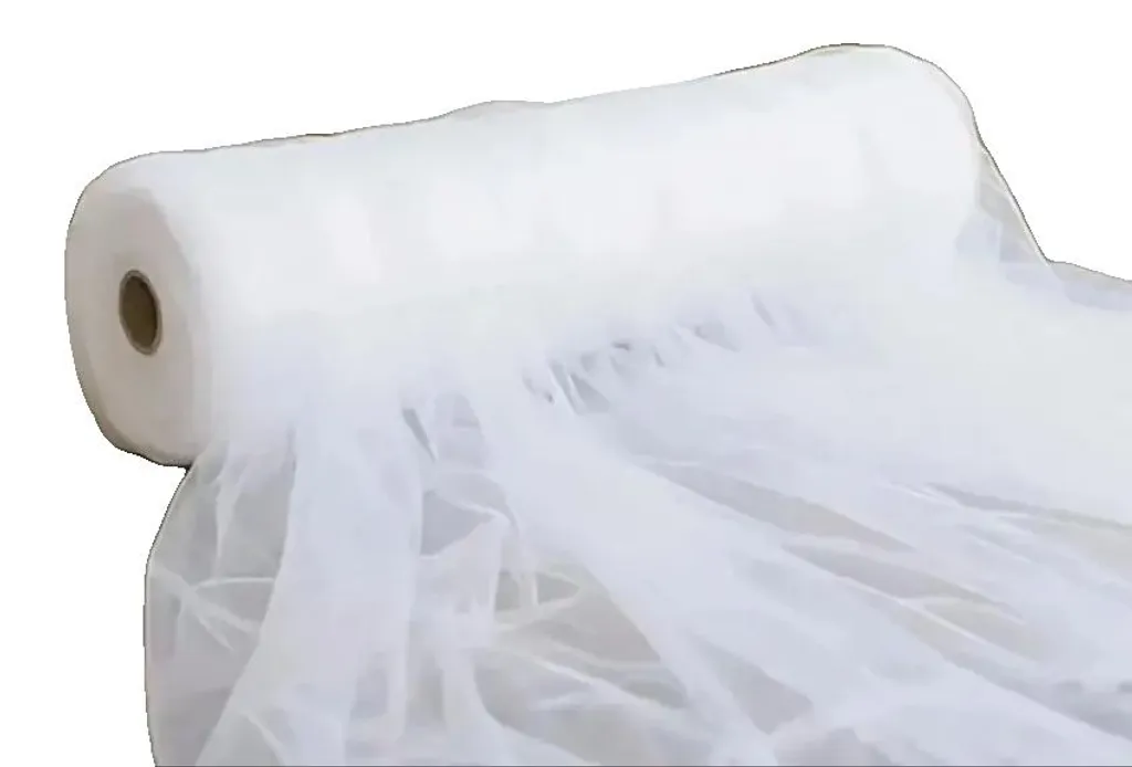 Tulle blanc résistant en maille souple 160 cm x 5 yards haute qualité