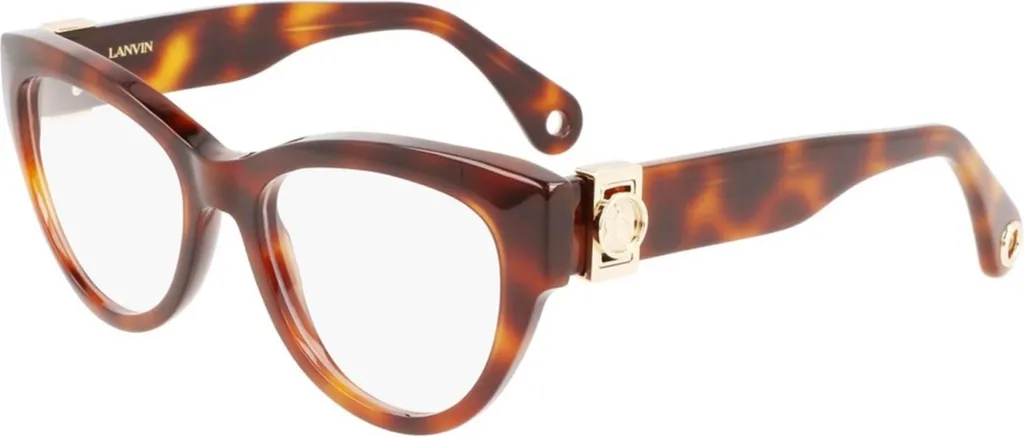 Monture de lunettes de vue Lanvin LNV2626 Havana pour Femme en 52 mm