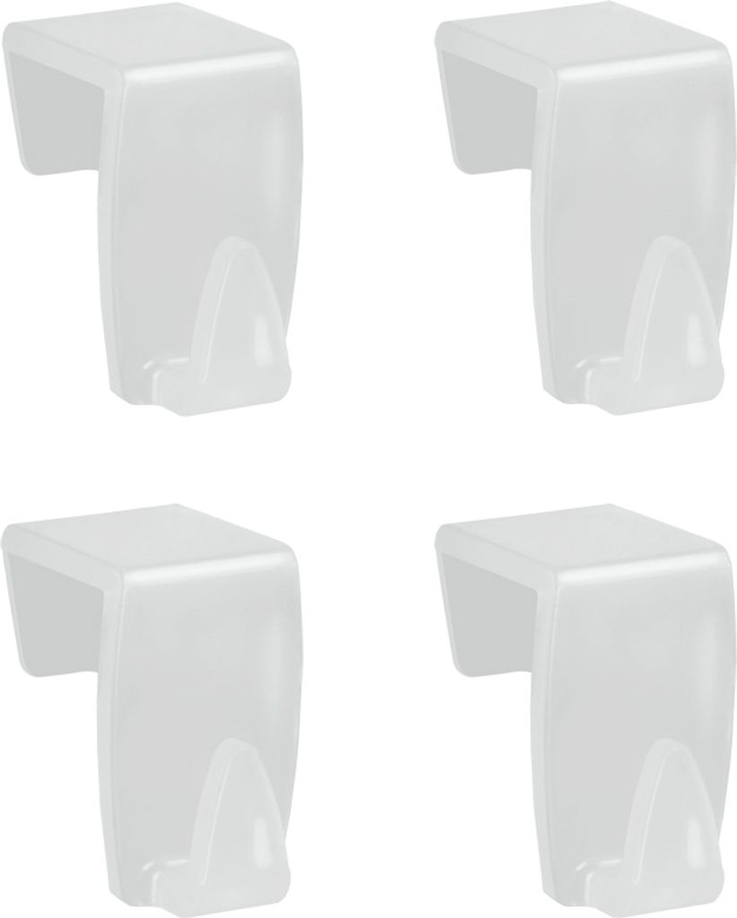 Metaltex 294516011 Türhaken/Fensterhaken Set, weiß (4er Produktbild 