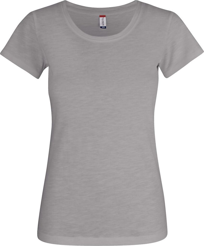 Damen Slub T-Shirt -T aus ringgesponnener Jersey-Baumwolle, vorgeschrumpft