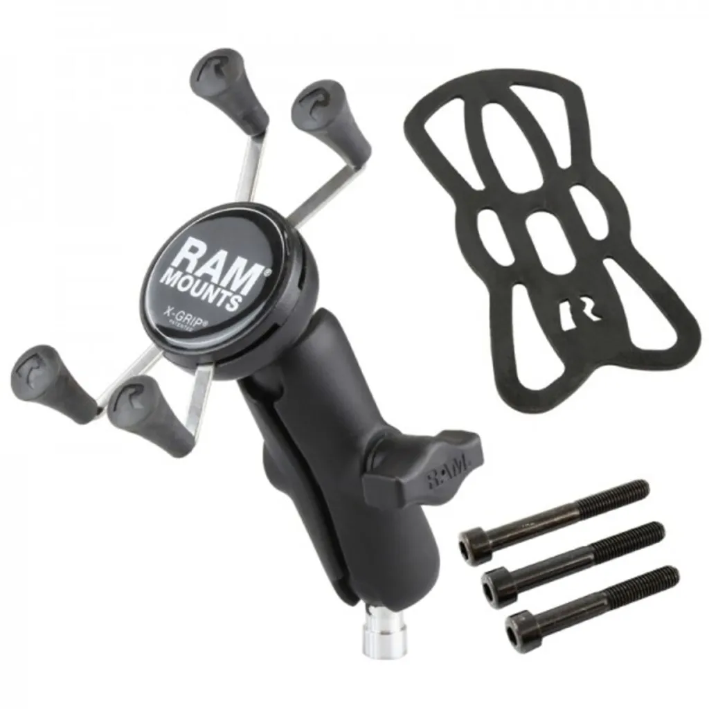 RAM MOUNT Uchwyt X-GRIP montowany do kierownicy motocykla ze śrubami M8