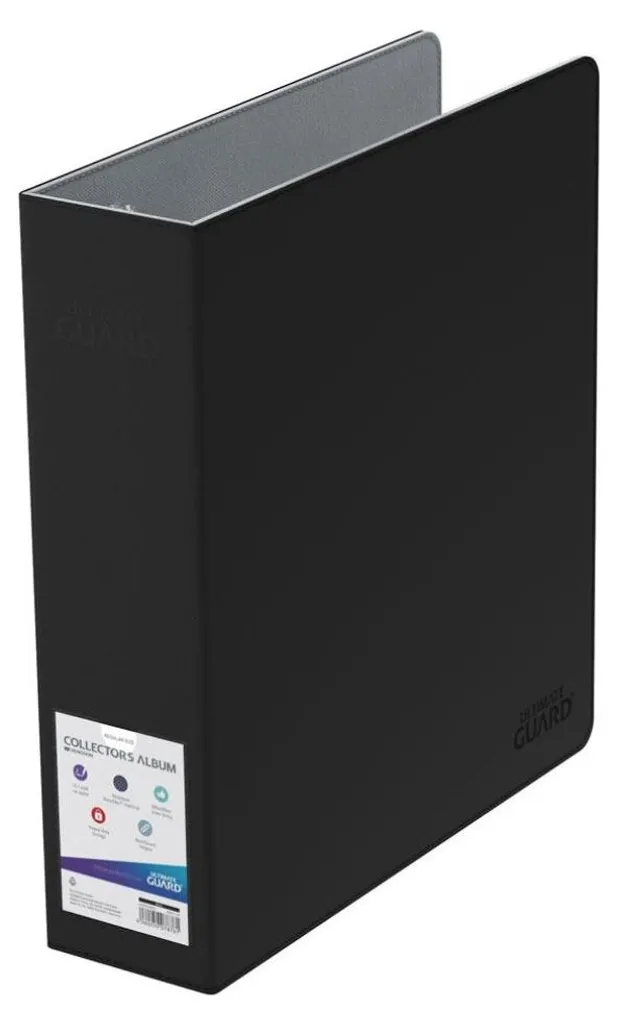 Ultimate Guard Album Xenoskin Noir avec Revêtement Antidérapant Premium
