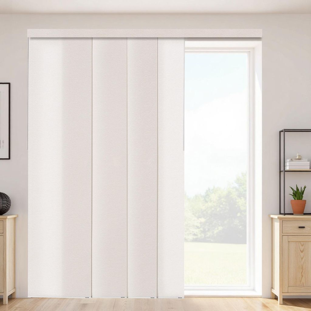VEVOR Flächenvorhänge, ausziehbare Schiene von 116 cm bis Produktbild 