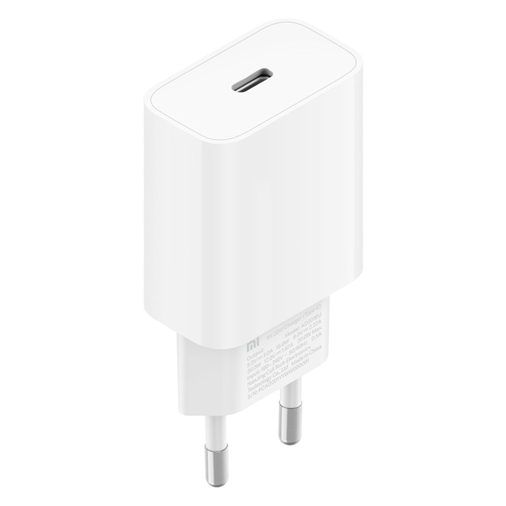 Xiaomi Mi 20W charger (Type-C) White, BHR4927GL, Retail Produktbild 